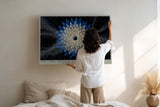 Paul Sinus Wandbild The Cosmic Bloom of Stars – Blüte des Universums im Glanz der Galaxie