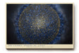Paul Sinus Wandbild The Cosmic Sphere of Light Golden Dust in Infinite Space