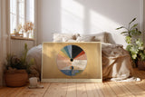 Paul Sinus Wandbild The Cosmic Wheel of Elements Abstract Universe Composition