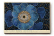Paul Sinus Wandbild The Cosmos Within a Blossom Blue Flower of Infinite Detail and Cosmic Harmony