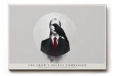 Paul Sinus Wandbild The Crow’s Secret Companion – Dunkle Eleganz und geheimnisvolle Symbolik