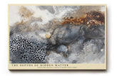 Paul Sinus Wandbild The Depths of Hidden Matter abstraktes Strukturmotiv in Grau-, Braun- und Schwarztönen mit organischer Tiefe