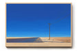 Paul Sinus Wandbild The Desert Line minimalistisches Landschaftsmotiv mit Telefonleitung in weiter Wüstenlandschaft für moderne Räume mit Tiefe und Ruhe