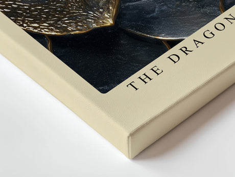 Paul Sinus Wandbild The Dragon’s Memory Metallic Texture of Power and Grace