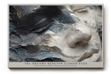 Paul Sinus Wandbild The Dreams Beneath Closed Eyes Abstract Human Face in Gentle Stillness
