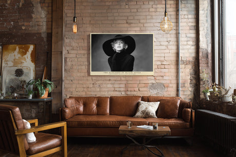 Paul Sinus Wandbild The Elegance of Black Style – Zeitlose Schönheit in Licht und Schatten