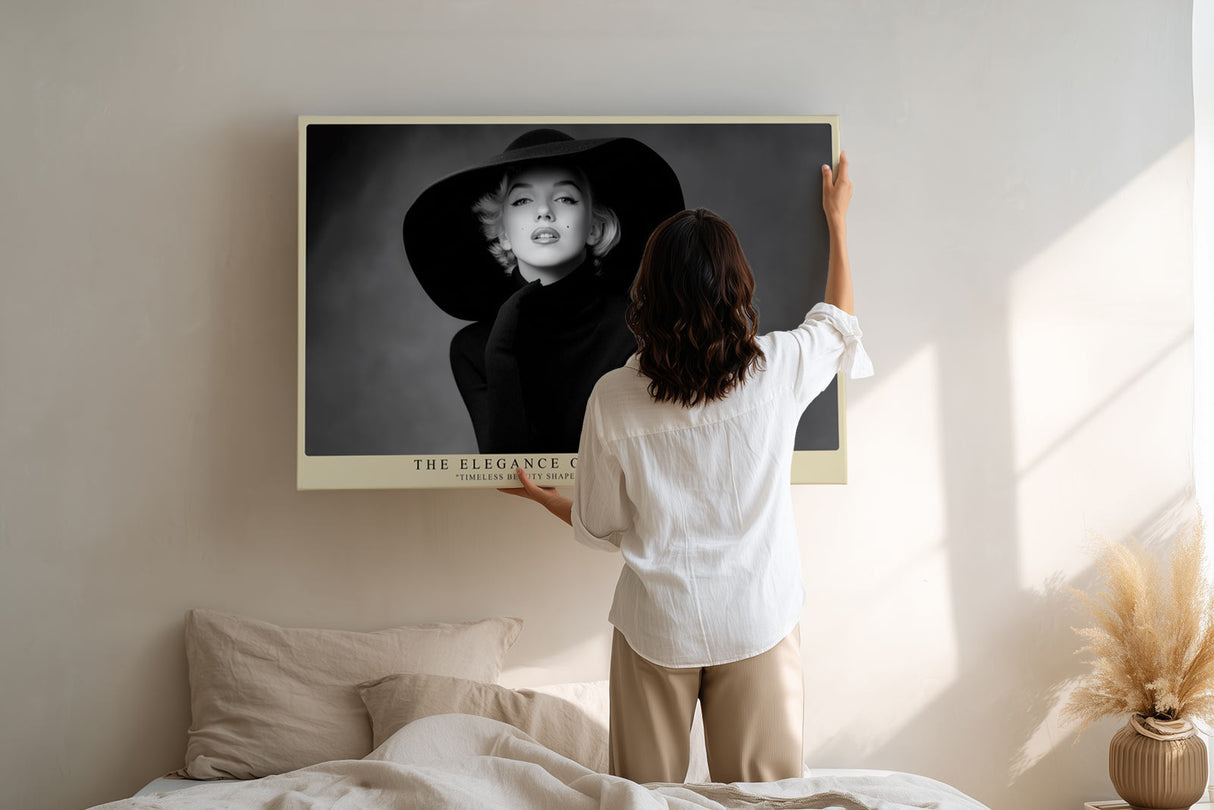 Paul Sinus Wandbild The Elegance of Black Style – Zeitlose Schönheit in Licht und Schatten
