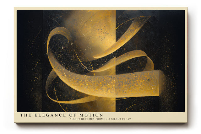 Paul Sinus Wandbild The Elegance of Motion Flow of Light and Shadow