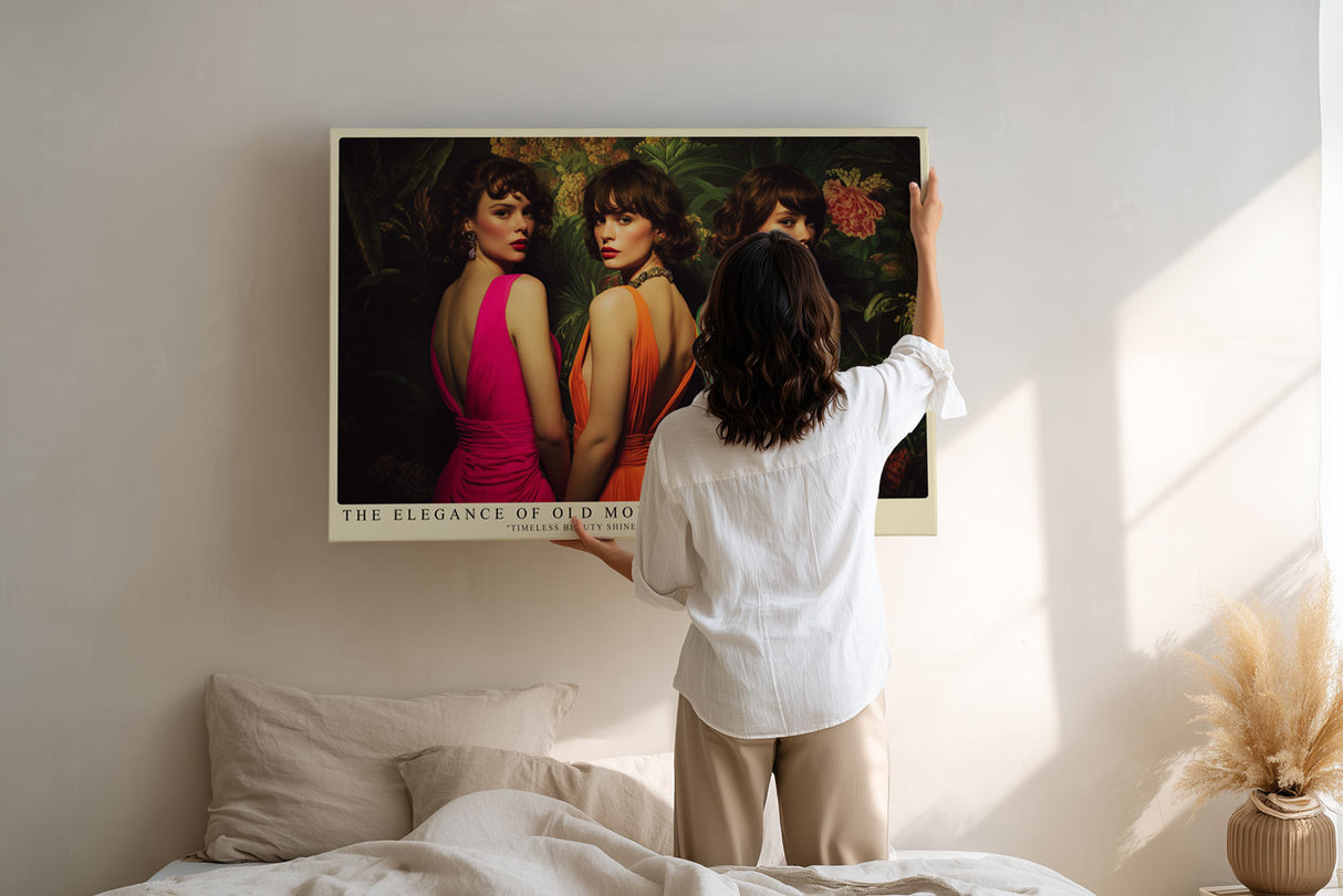 Paul Sinus Wandbild The Elegance of Old Money Timeless Beauty in Colors of Luxury