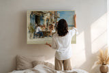 Paul Sinus Wandbild The Elegance of Seaside Lunch Summer Gathering by the Ocean
