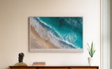 Paul Sinus Wandbild The Embrace of Sea and Sand Ocean Waves and Coastal Serenity