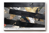 Paul Sinus Wandbild The Energy of Broken Layers Abstract Power in Colliding Contrasts