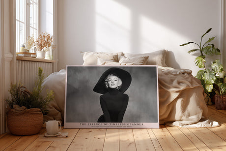 Paul Sinus Wandbild The Essence of Timeless Glamour Black and White Elegance and Style