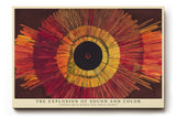 Paul Sinus Wandbild The Explosion of Sound and Color Center Circle Bursts into Visual Energy