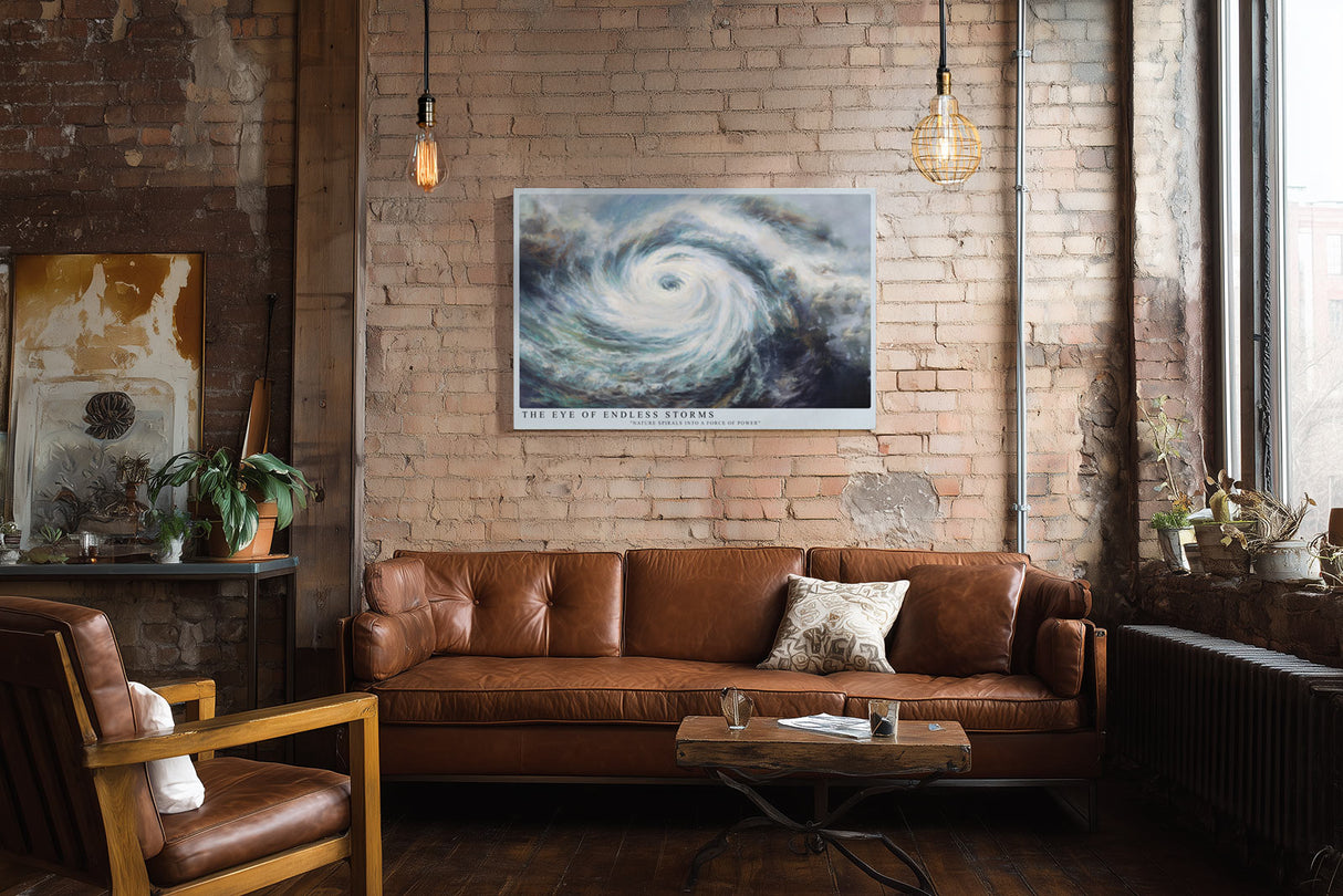 Paul Sinus Wandbild The Eye of Endless Storms Nature’s Power in Motion