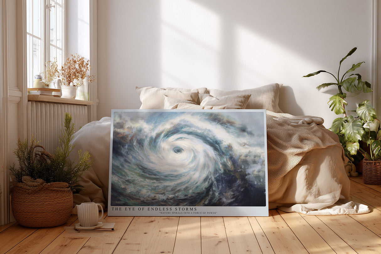 Paul Sinus Wandbild The Eye of Endless Storms Nature’s Power in Motion