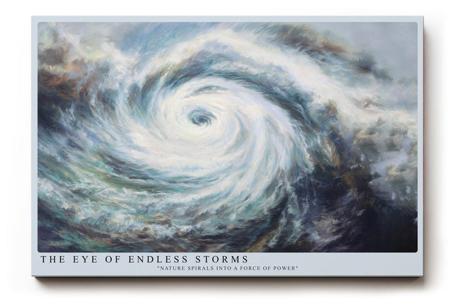 Paul Sinus Wandbild The Eye of Endless Storms Nature’s Power in Motion