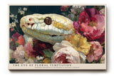 Paul Sinus Wandbild The Eye of Floral Temptation Serpent Among Blossoms