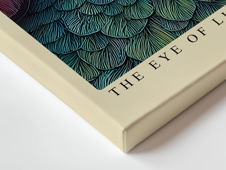 Paul Sinus Wandbild The Eye of Living Colors Spectrum of Feathers and Life