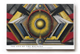 Paul Sinus Wandbild The Eye of the Machine Geometric Fusion of Light and Steel Harmony