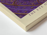 Paul Sinus Wandbild The Eye of Wisdom Purple Geometry of Knowledge and Spiritual Depth