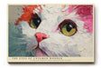 Paul Sinus Wandbild The Eyes of Untamed Wonder Color and Curiosity Shine Through Every Glance