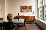 Paul Sinus Wandbild The Face Behind the Grain Human Story in Wood and Time