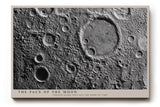 Paul Sinus Wandbild The Face of the Moon Lunar Surface in Timeless Silence and Detail