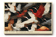 Paul Sinus Wandbild The Flight of Eternal Grace Cranes in Harmony and Motion