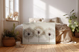 Paul Sinus Wandbild The Fragile Circles of Life zartes Naturmotiv mit filigranen Samenstrukturen in Kreisanordnung