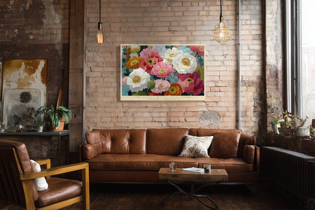 Paul Sinus Wandbild The Garden of Endless Blossoms Symphony of Color and Beauty