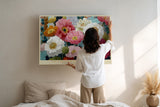 Paul Sinus Wandbild The Garden of Endless Blossoms Symphony of Color and Beauty