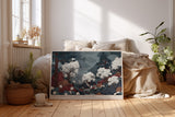 Paul Sinus Wandbild The Garden of Night Blossoms Dreaming Landscape of Eternal Beauty