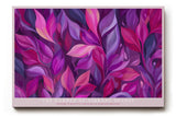 Paul Sinus Wandbild The Garden of Vibrant Shades – Farbenprächtiges Blättermeer in moderner Ästhetik