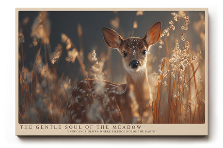 Paul Sinus Wandbild The Gentle Soul of the Meadow – Zarte Natürlichkeit und stille Anmut in perfekter Harmonie