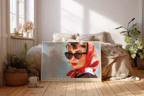 Paul Sinus Wandbild The Glamour of Retro Style – Klassische Modeikone im Look der 60er Jahre