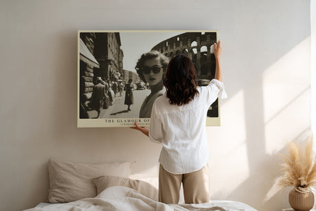Paul Sinus Wandbild The Glamour of Roman Streets Vintage Elegance