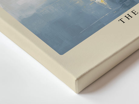 Paul Sinus Wandbild The Glorious Sailing Journey – goldene Segel auf ruhigem Wasser symbolisieren Freiheit, Leichtigkeit und Eleganz des Reisens