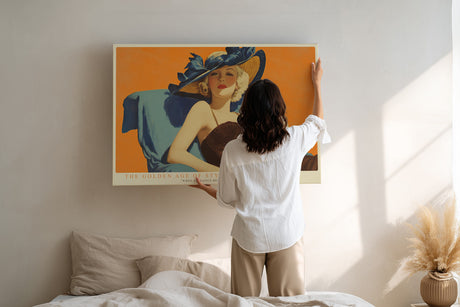 Paul Sinus Wandbild The Golden Age of Style Elegance and Glamour in Vintage Hues