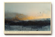 Paul Sinus Wandbild The Golden Edge of Dawn – Abstraktes Lichtspiel zwischen Nacht und Morgengrauen