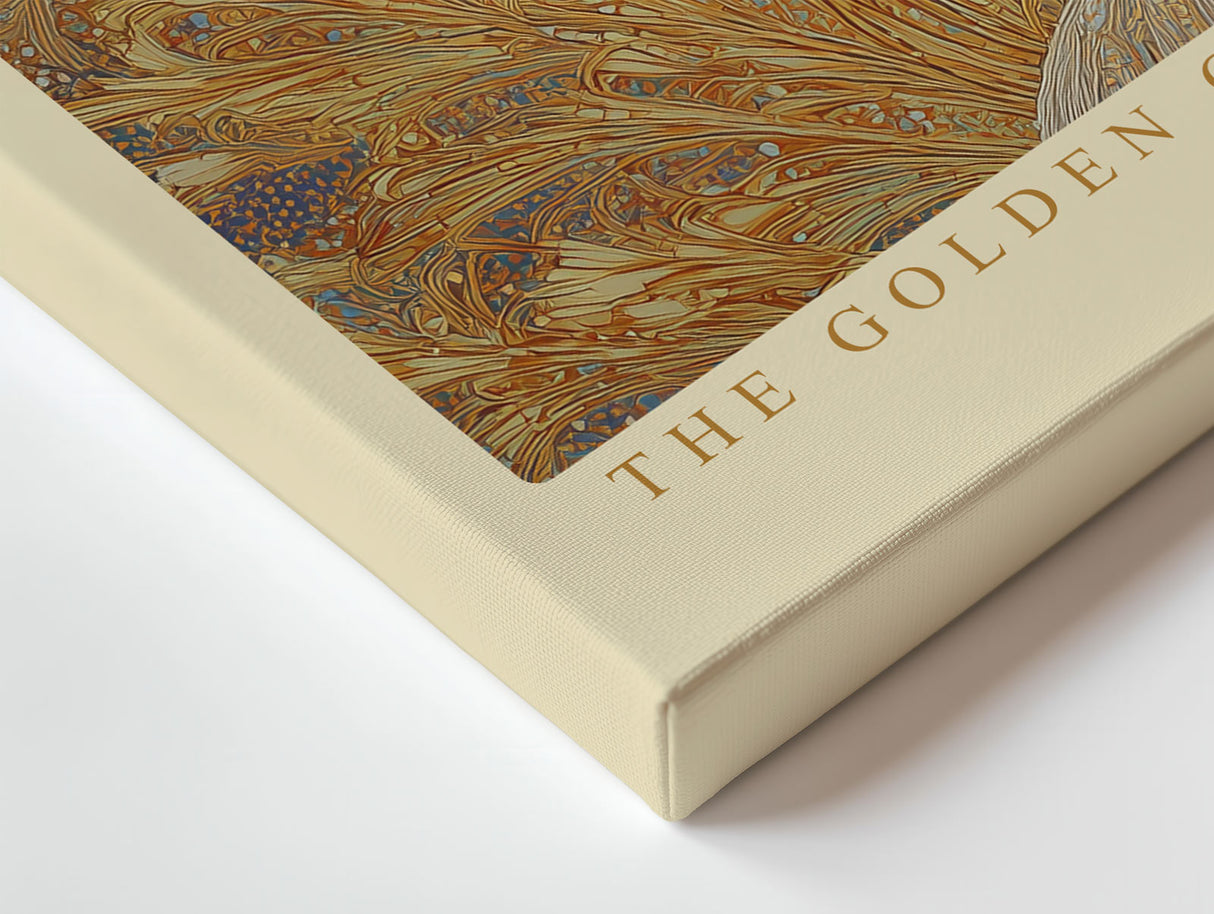 Paul Sinus Wandbild The Golden Goddess of Light Radiance of Silence and Creation