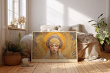 Paul Sinus Wandbild The Golden Goddess of Light Radiance of Silence and Creation