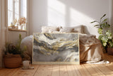 Paul Sinus Wandbild The Golden Veins of Earth Abstract Elegance of Stone and Light