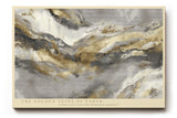Paul Sinus Wandbild The Golden Veins of Earth Abstract Elegance of Stone and Light