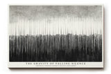 Paul Sinus Wandbild The Gravity of Falling Silence Monochrome Flow of Balance