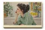 Paul Sinus Wandbild The Green Stripes of Daydreaming – Sanfte Farbwelt zwischen Ruhe und Inspiration