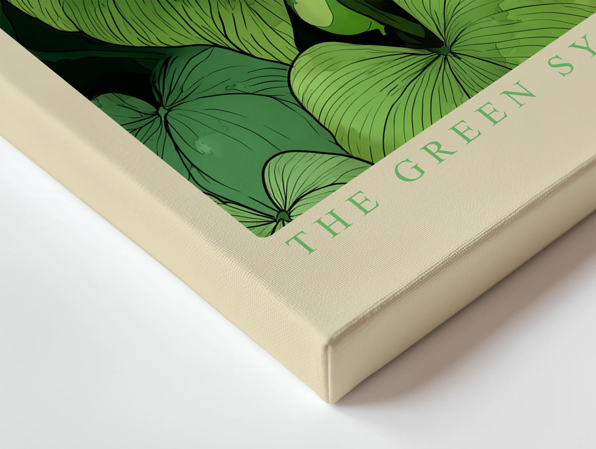 Paul Sinus Wandbild The Green Symphony of Nature – Harmonie und Lebendigkeit in sattem Grün
