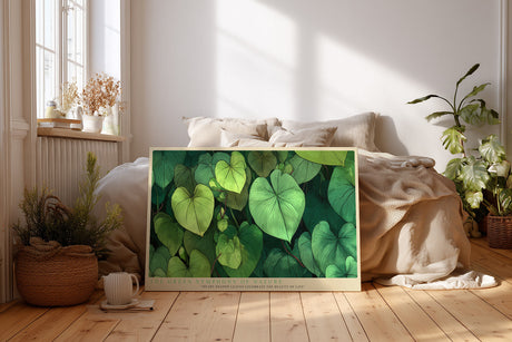 Paul Sinus Wandbild The Green Symphony of Nature – Harmonie und Lebendigkeit in sattem Grün