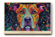 Paul Sinus Wandbild The Guardian of Cosmic Colors Dog Spirit Among the Stars
