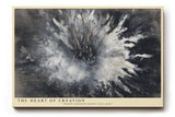 Paul Sinus Wandbild The Heart of Creation Explosion of Light and Darkness
